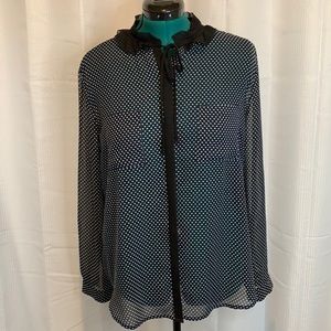 Loft Women’s Polka Dot Blouse